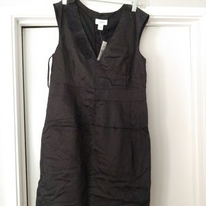 nwt ann taylor black dress